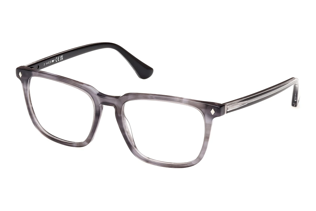 Web Eyewear   WE5430 020 Grau/Gestreift