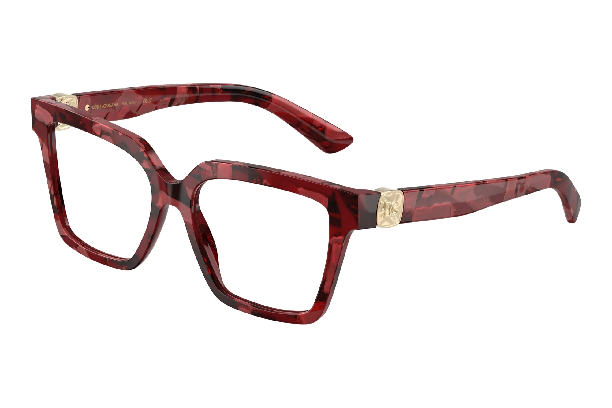 Dolce & Gabbana   DG3395 3463 Pearl Havana Red