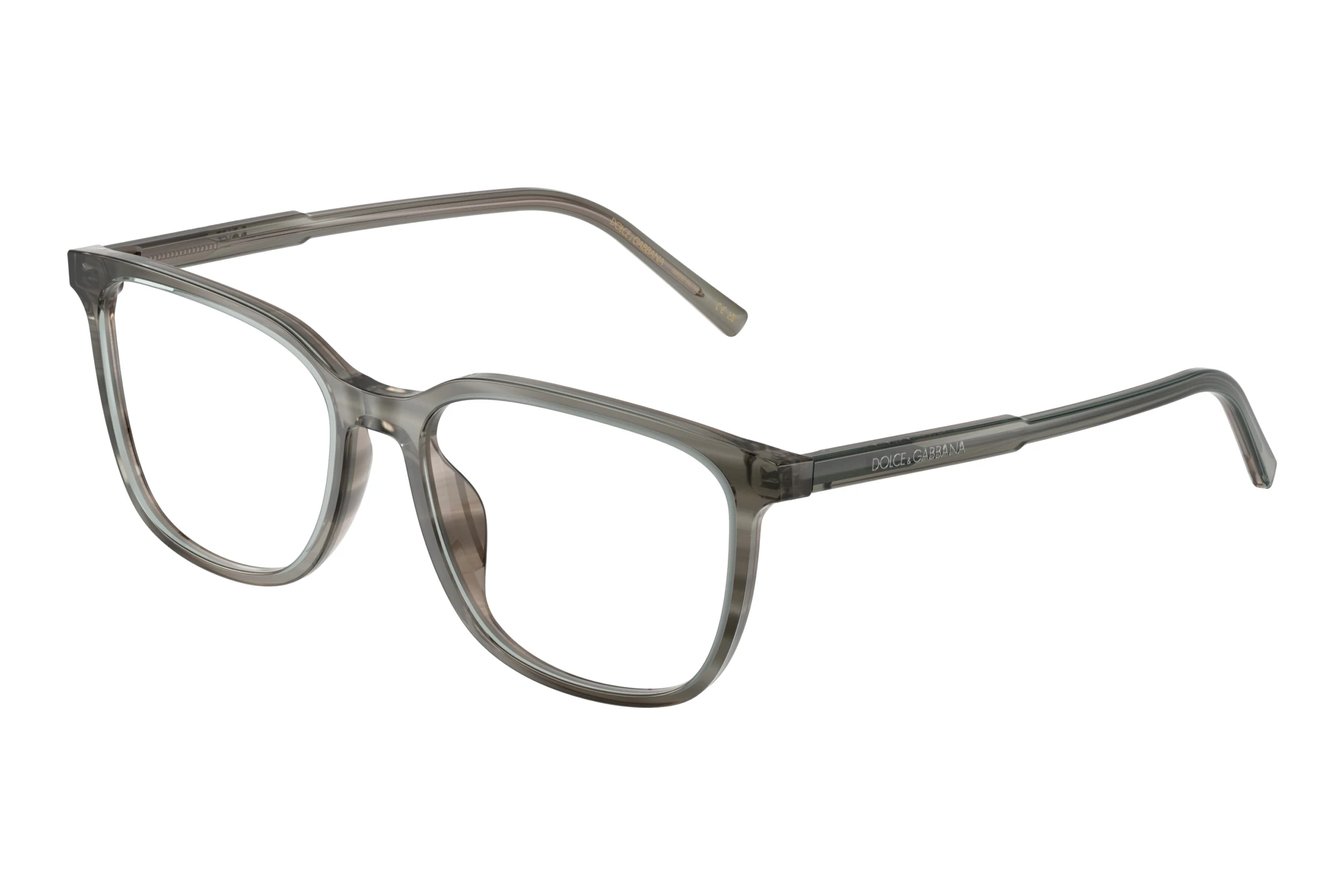 Dolce & Gabbana   DG3445 3479 Grey On Striped Grey