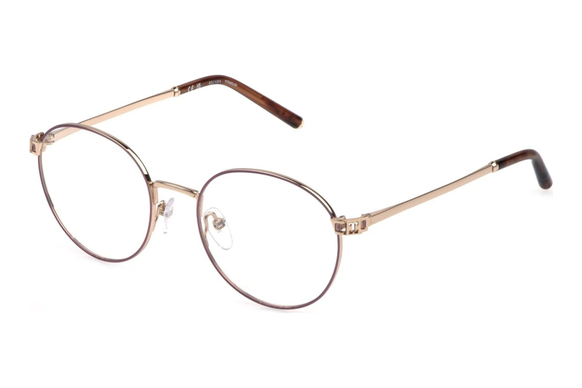 Escada   VESG33 0323 SHINY ROSE GOLD WITH PINK PARTS