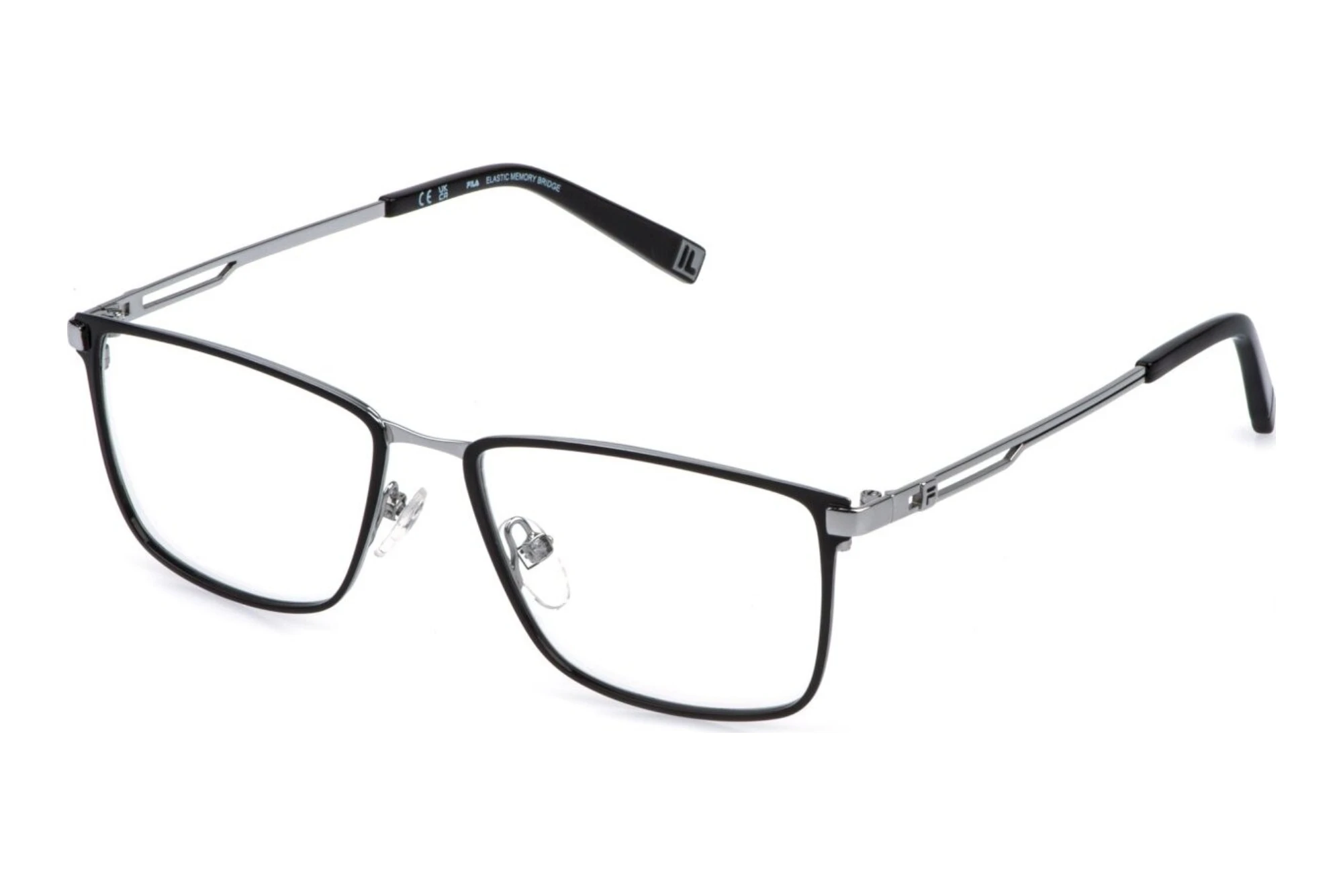 Fila   VFID17 0583 PALLADIUM W/SHINY BLACK PARTS