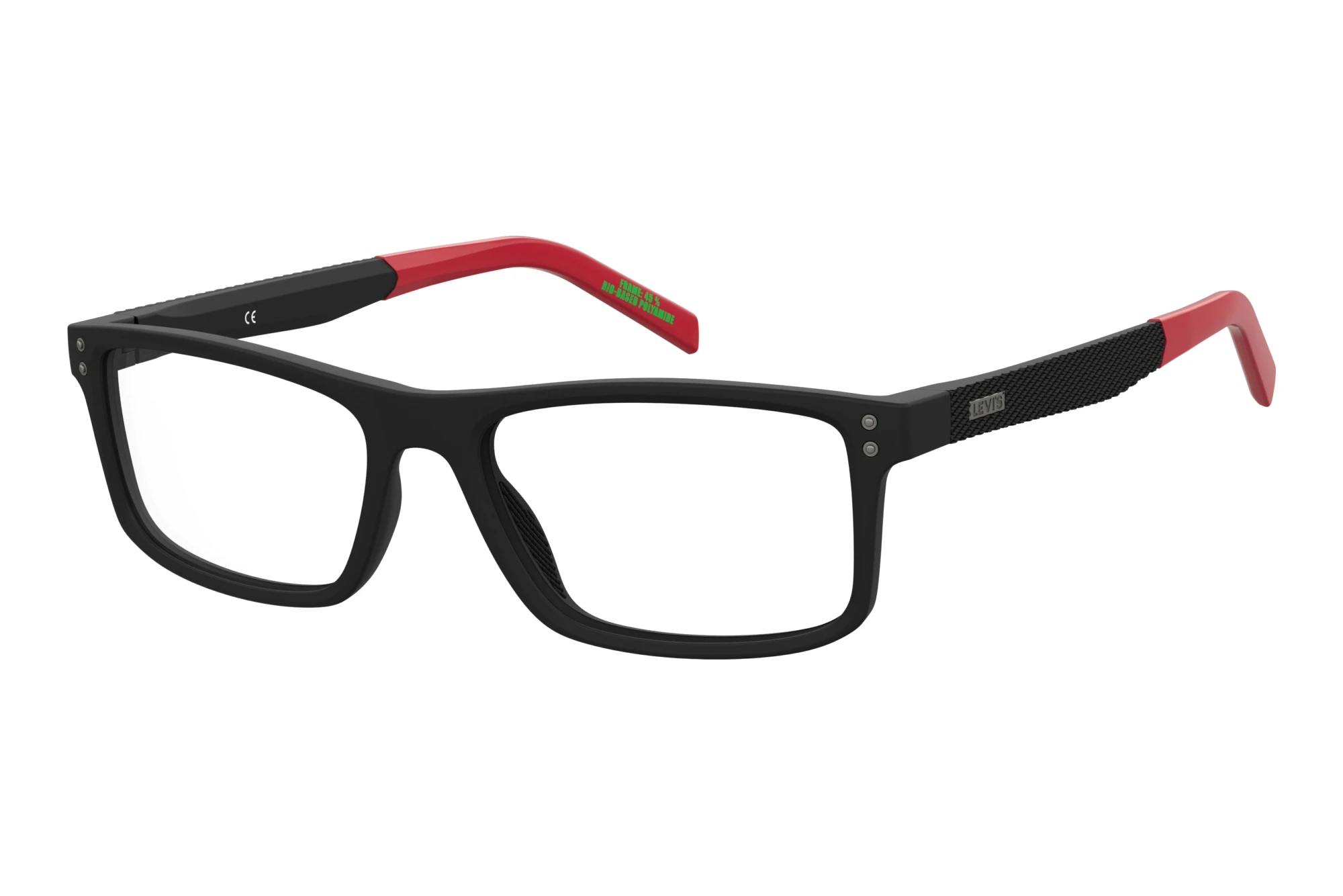 Levi's   LV 5063 BLX MATTE BLACK RED