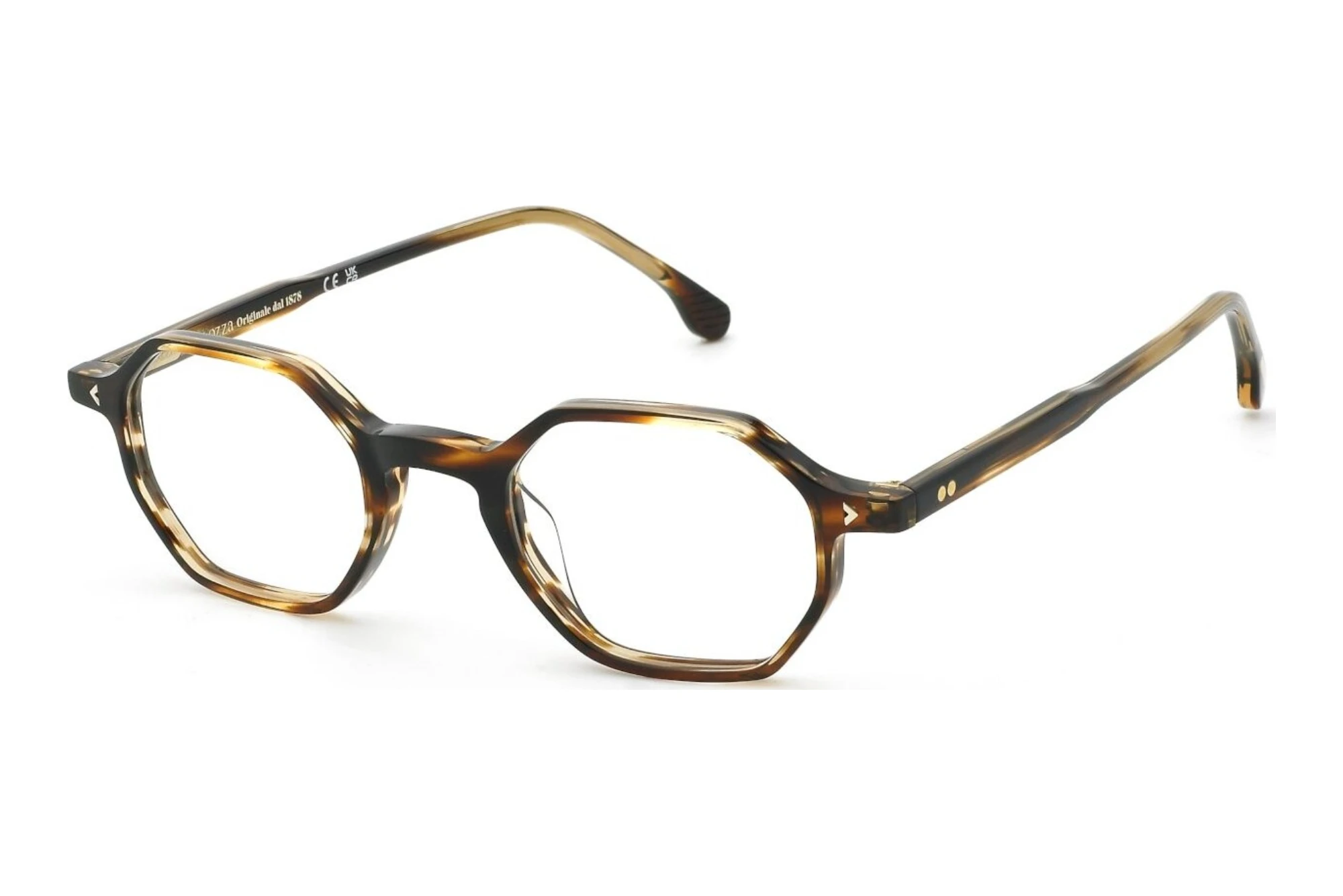 Lozza   VL4422 09RS SHINY STRIPED HAVANA