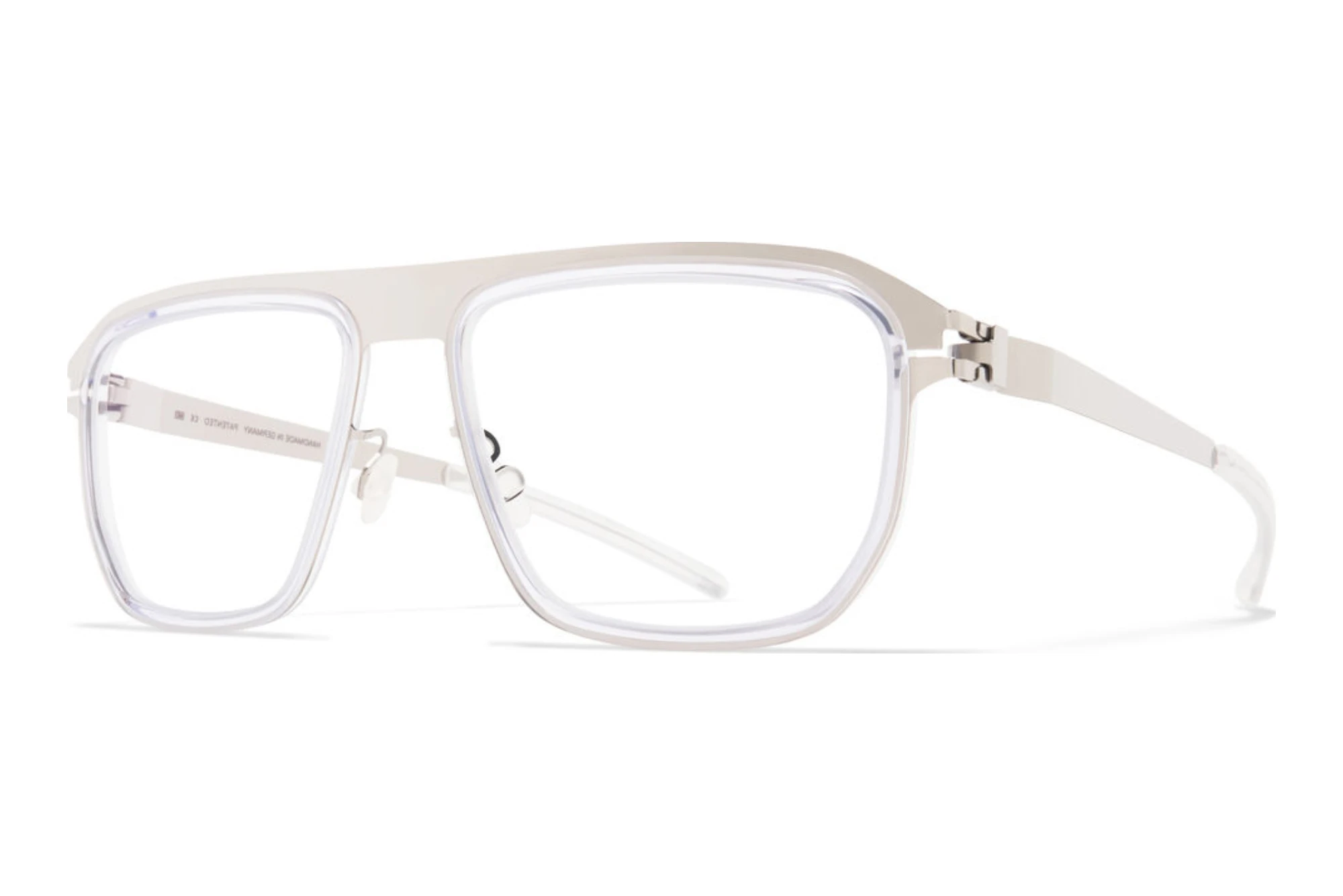 MYKITA   WALKER RX 904 A1-Shiny Silver/Limpid