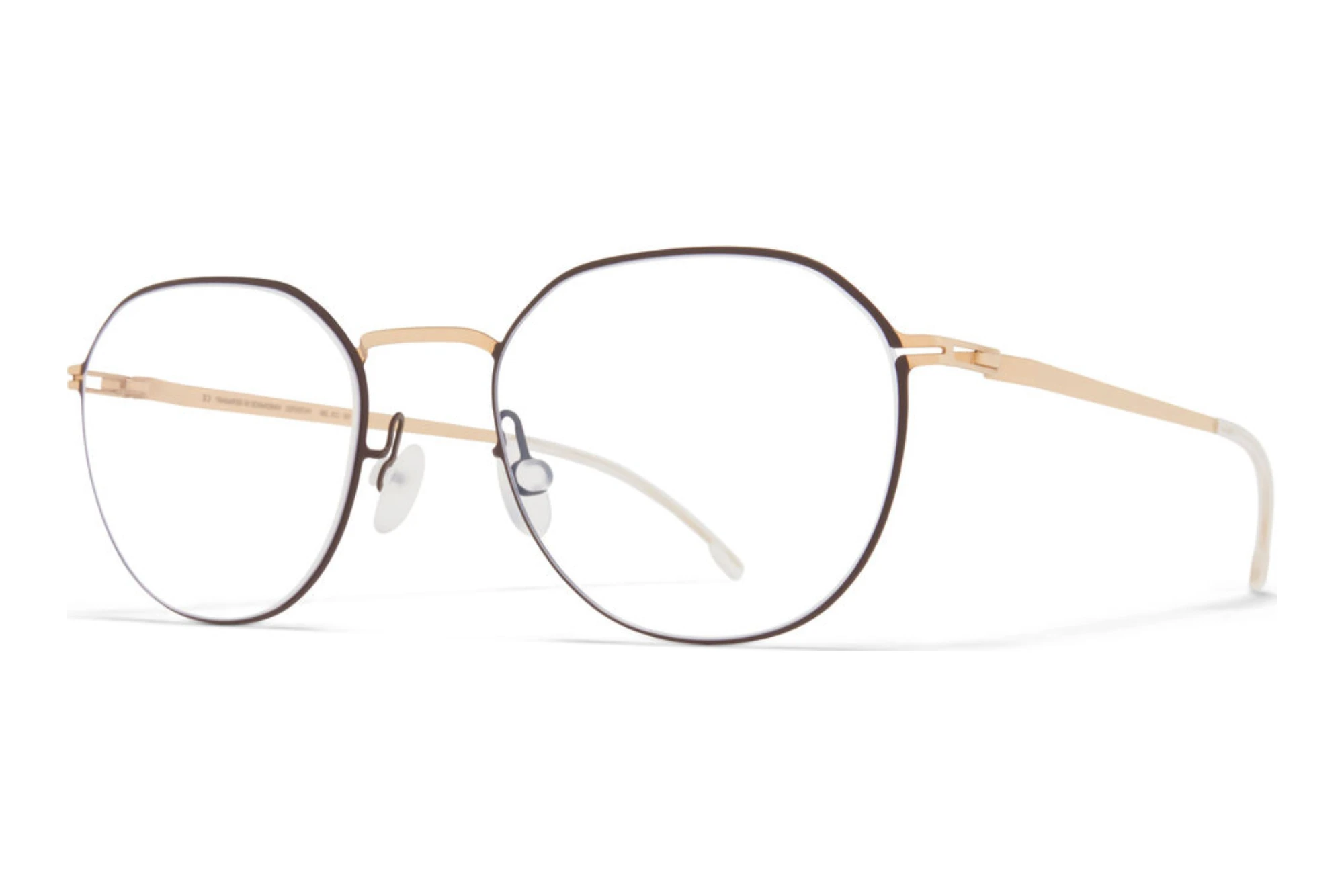 MYKITA   YNGVE 285 Champagne Gold/Dark Bro