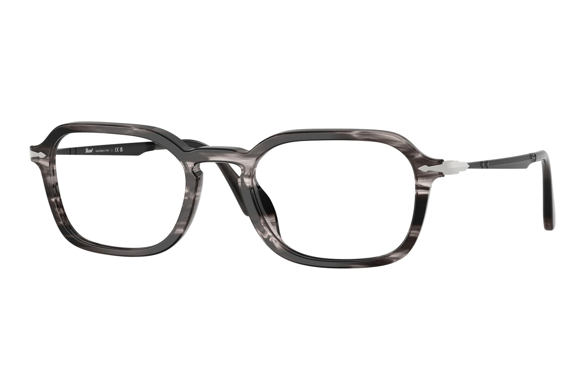 Persol   PO3381V 1238 Striped Black & Grey