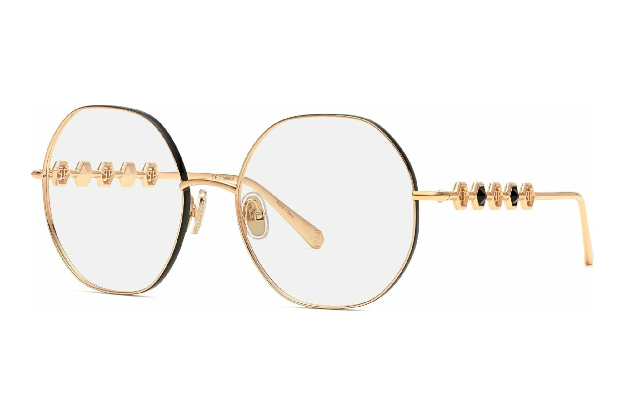 Philipp Plein   VPP070S 02AM SHINY COPPER GOLD WITH COLOURED PARTS