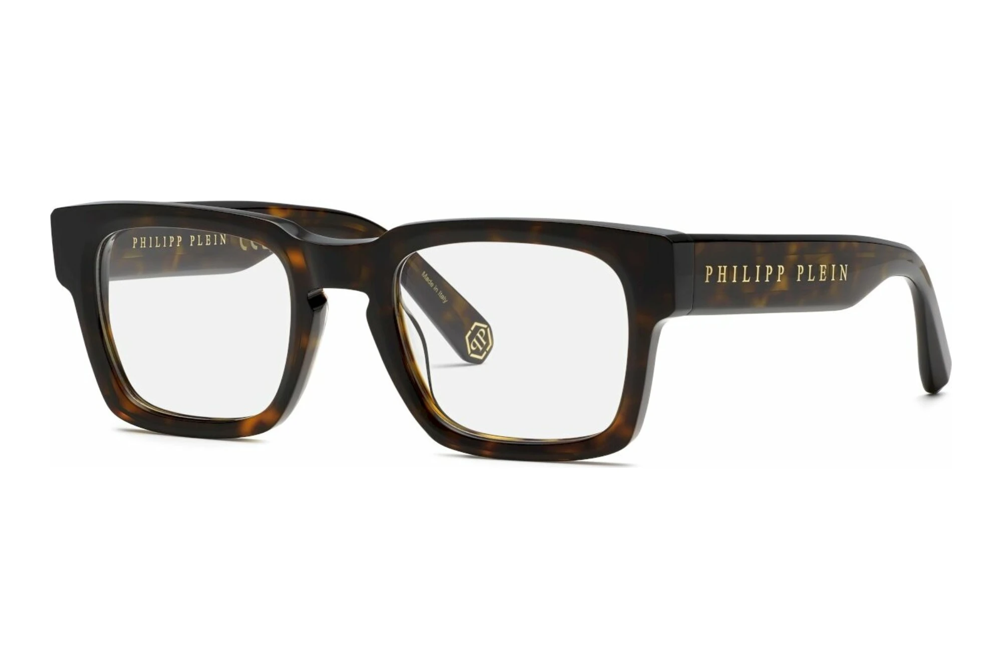 Philipp Plein   VPP145M 0722 SHINY DARK HAVANA