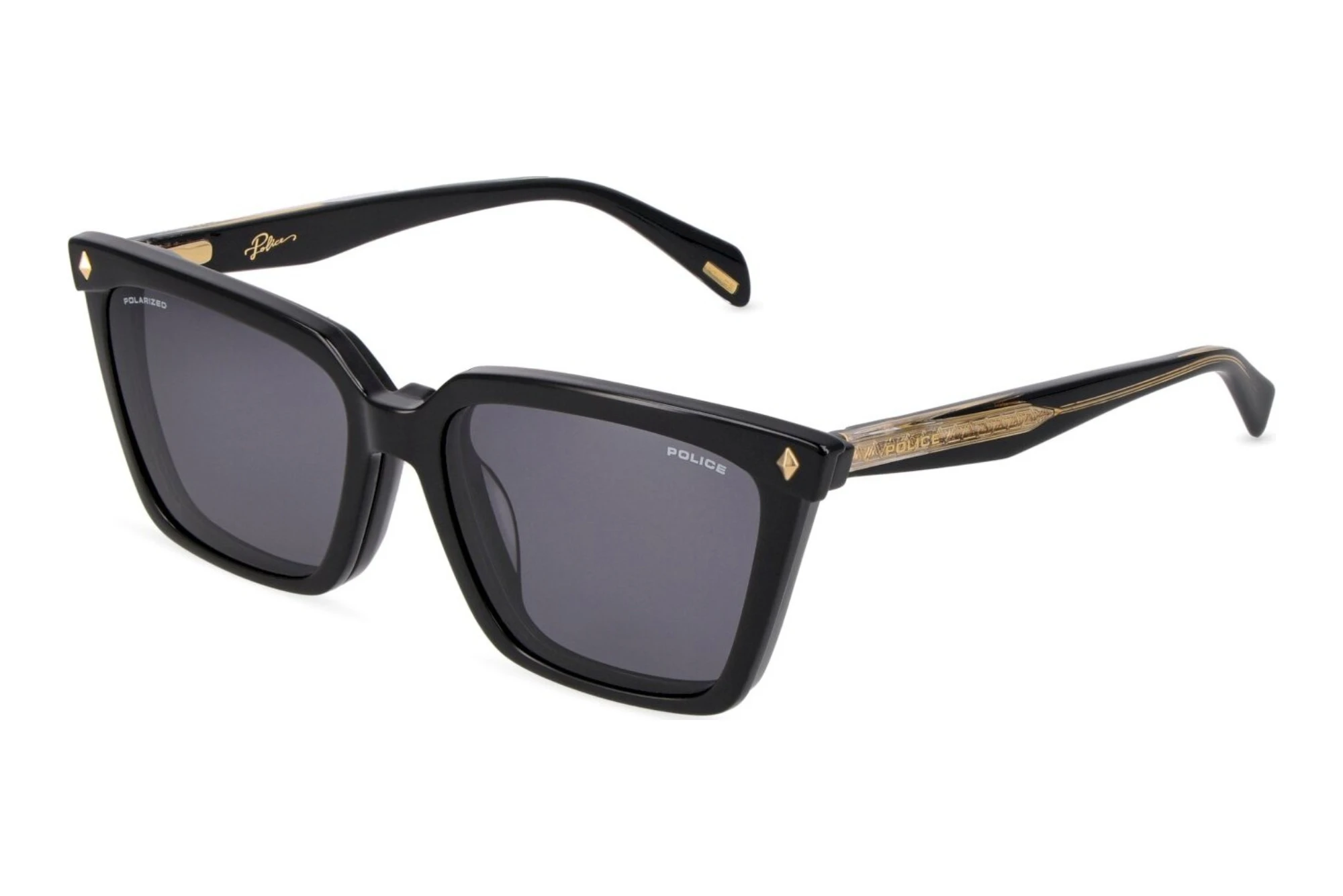 Police   UPLT97 700P SHINY BLACK