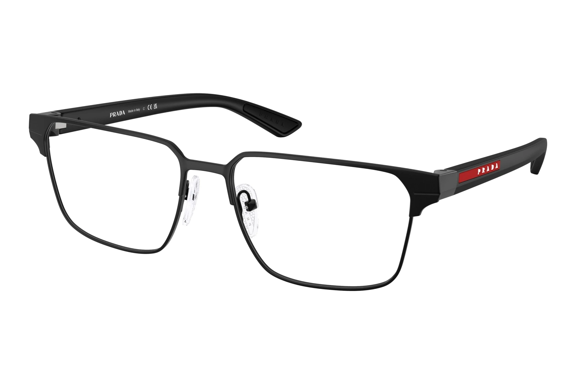 Prada Linea Rossa   PS 50TV 1BO1O1 Matte Black