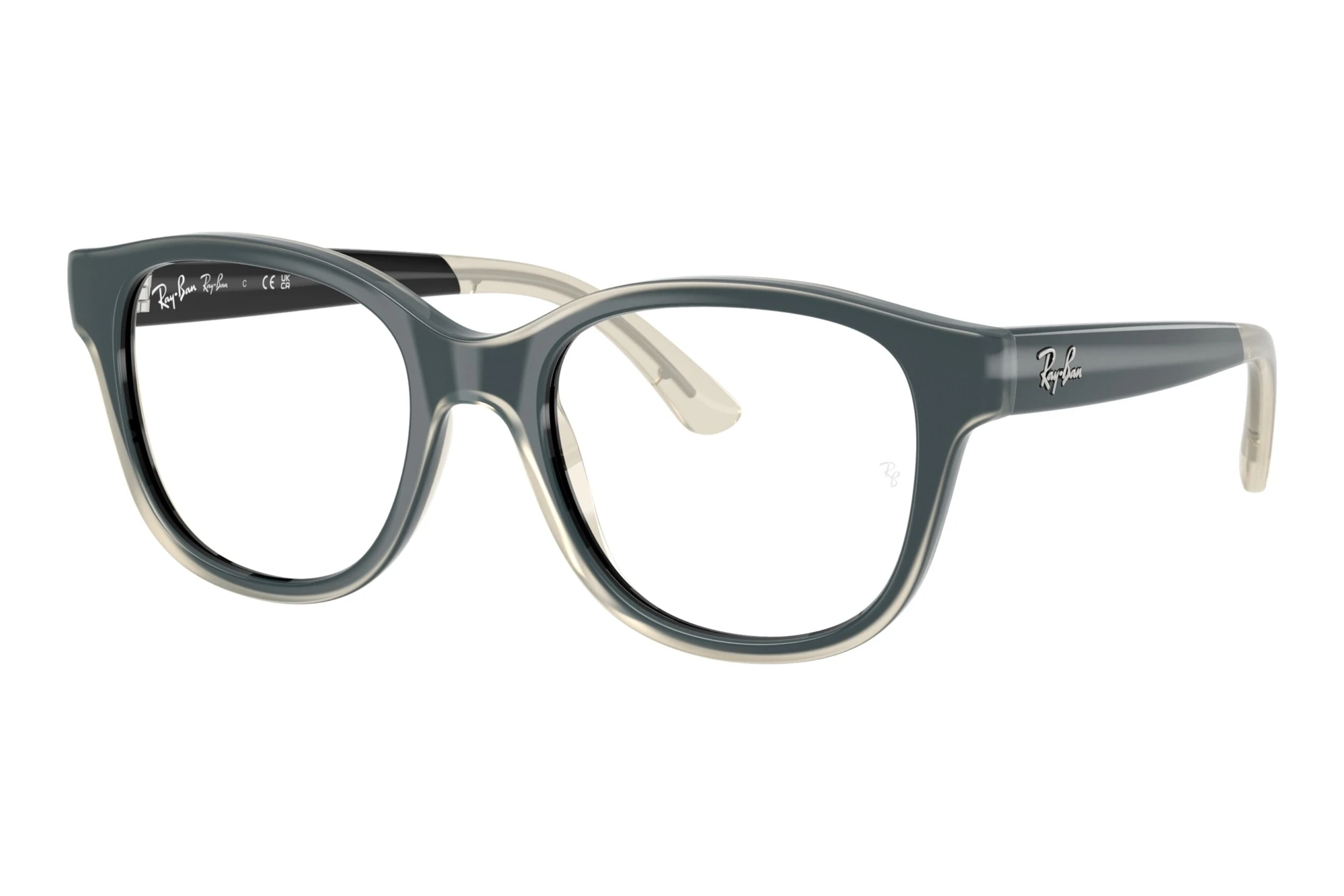 Ray-Ban Kids   RY1950 7202 Black On Transparent