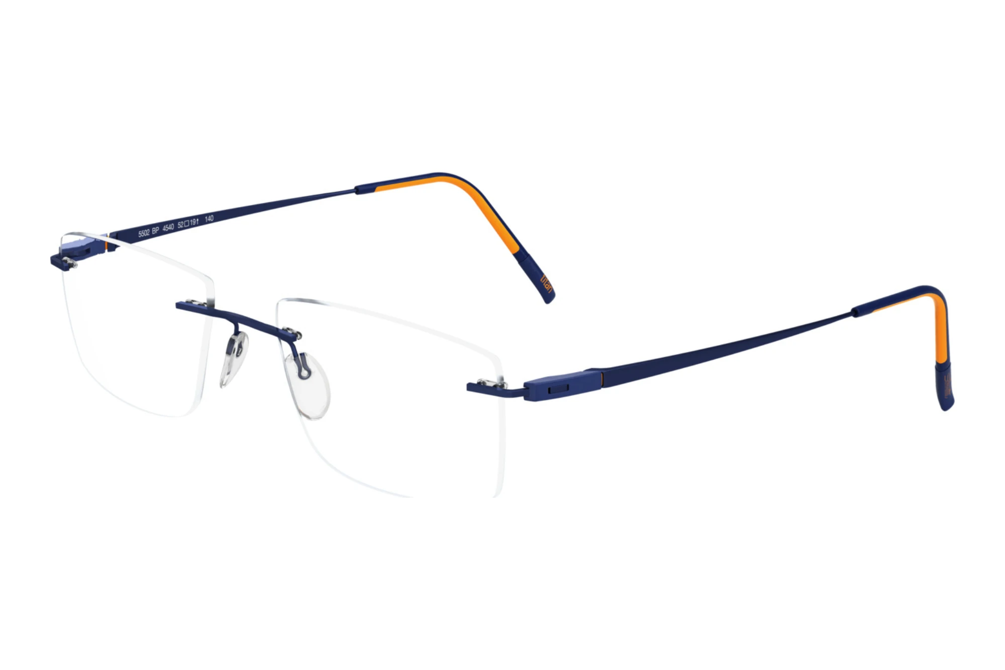 Silhouette   5502-BP 4541 San Marino Blue / Orange