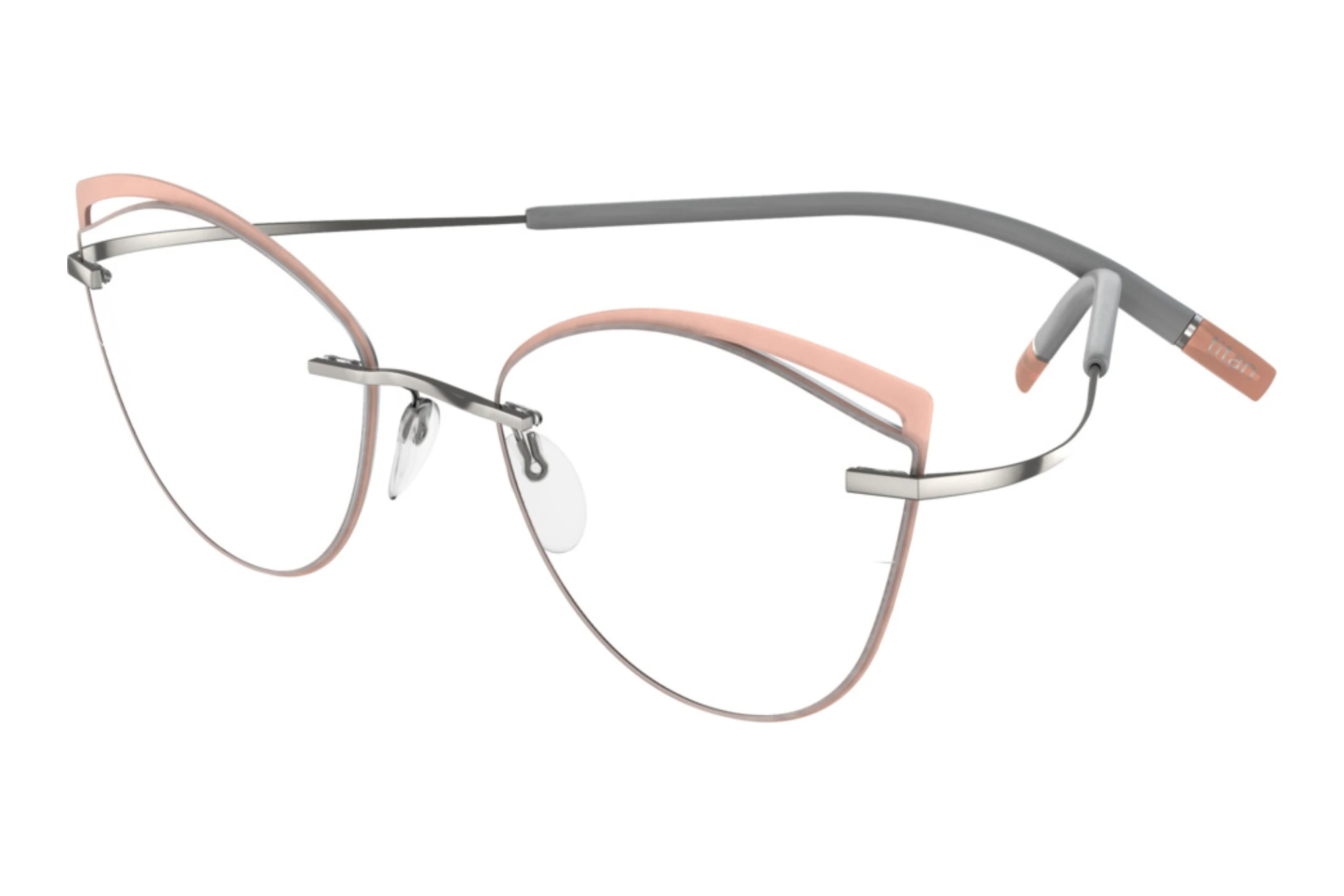 Silhouette   5518-FU 7011 Cool Grey / Salmon