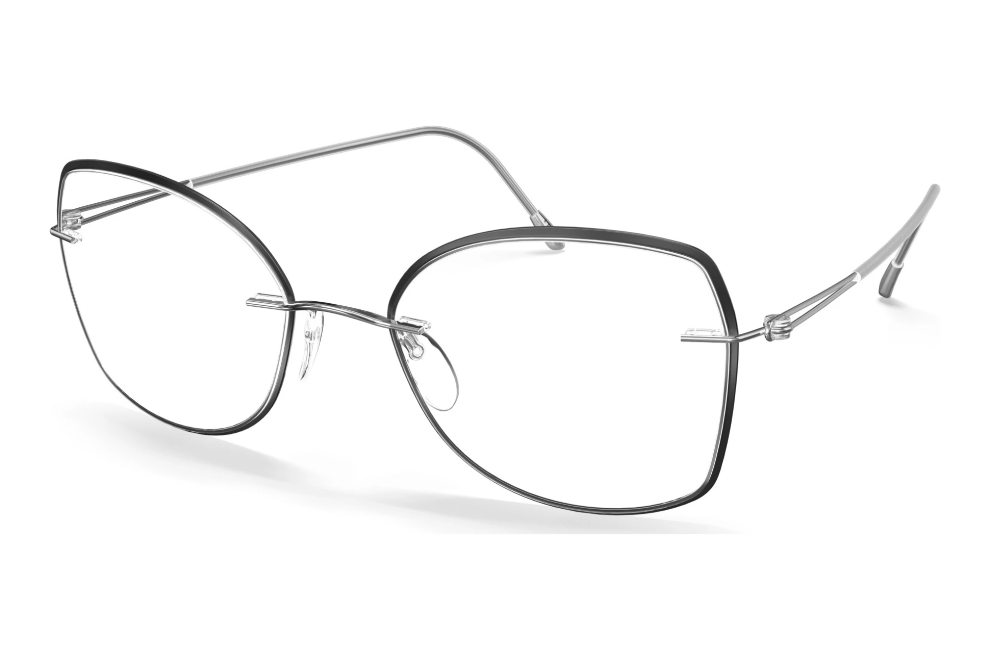 Silhouette   5566-JD 7000 Rhodium / Black