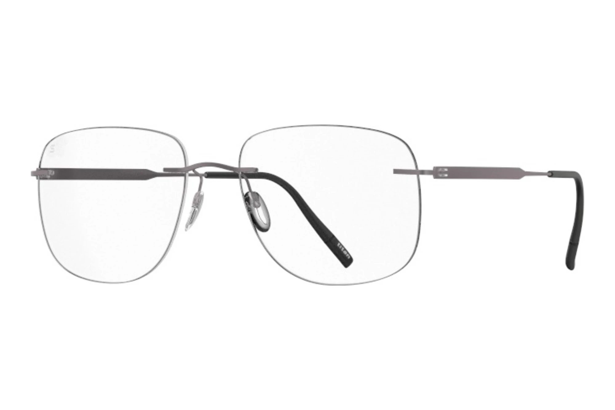 Silhouette   5603-NL 6560 Plain Ruthenium