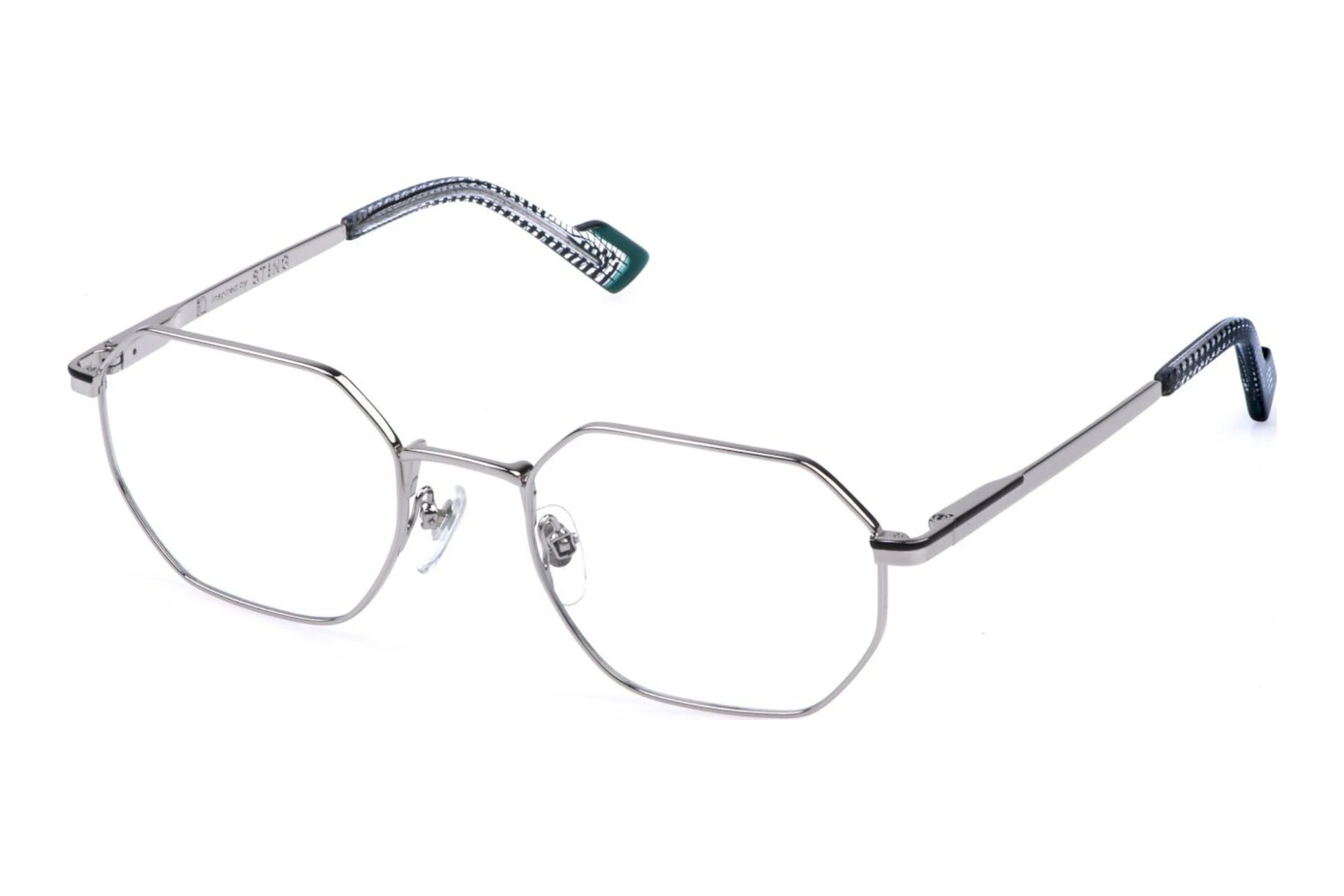 Sting   VST565 0K07 SHINY PALLADIUM W/SEMI MATT BLACK PARTS