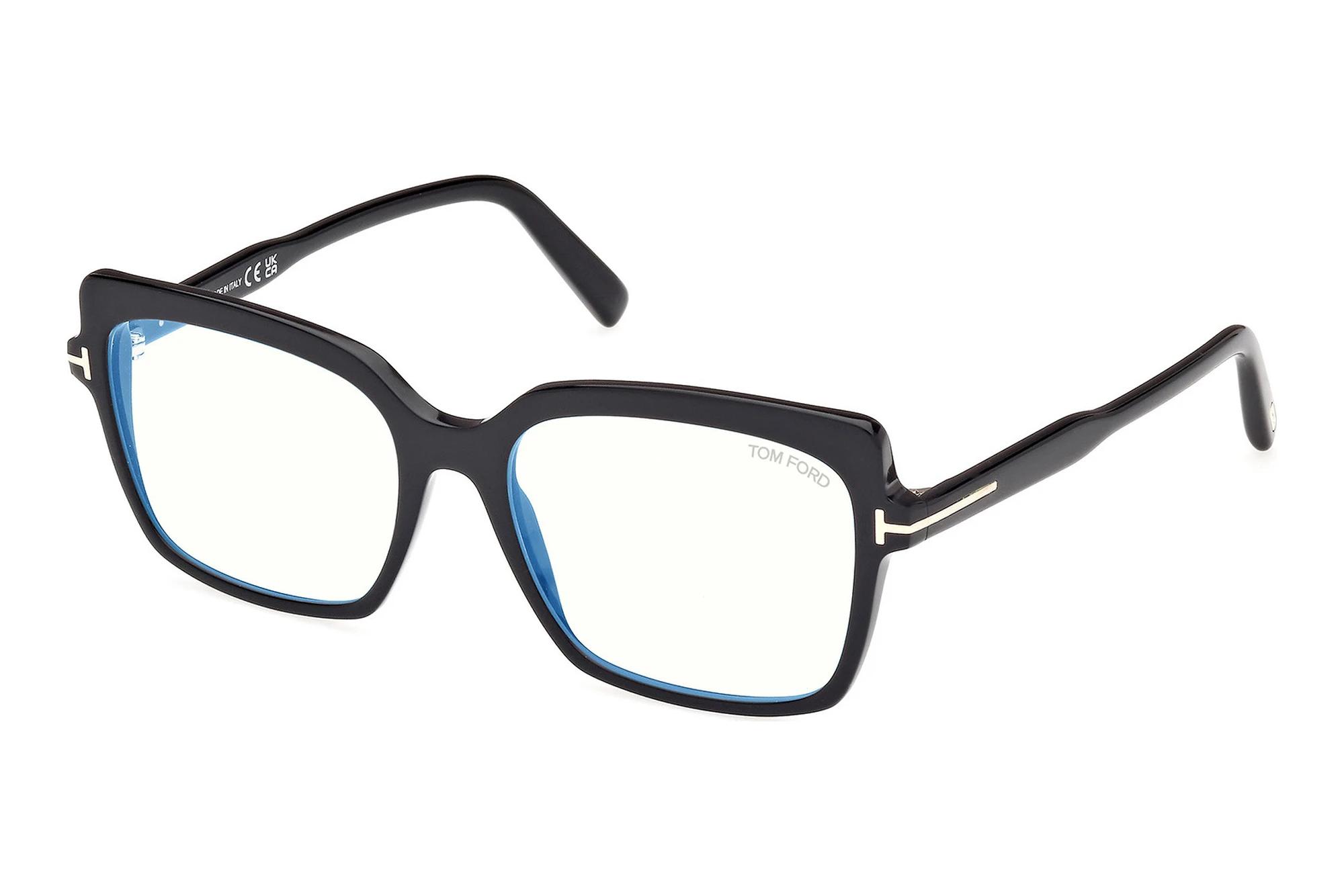 メガネ TOM FORD Tom Ford - FT5947-B_54001 - 001 (FT5947-B 001) Tom Ford FT5947-B Optical Frame 001 Shiny Black - eye-oo.com