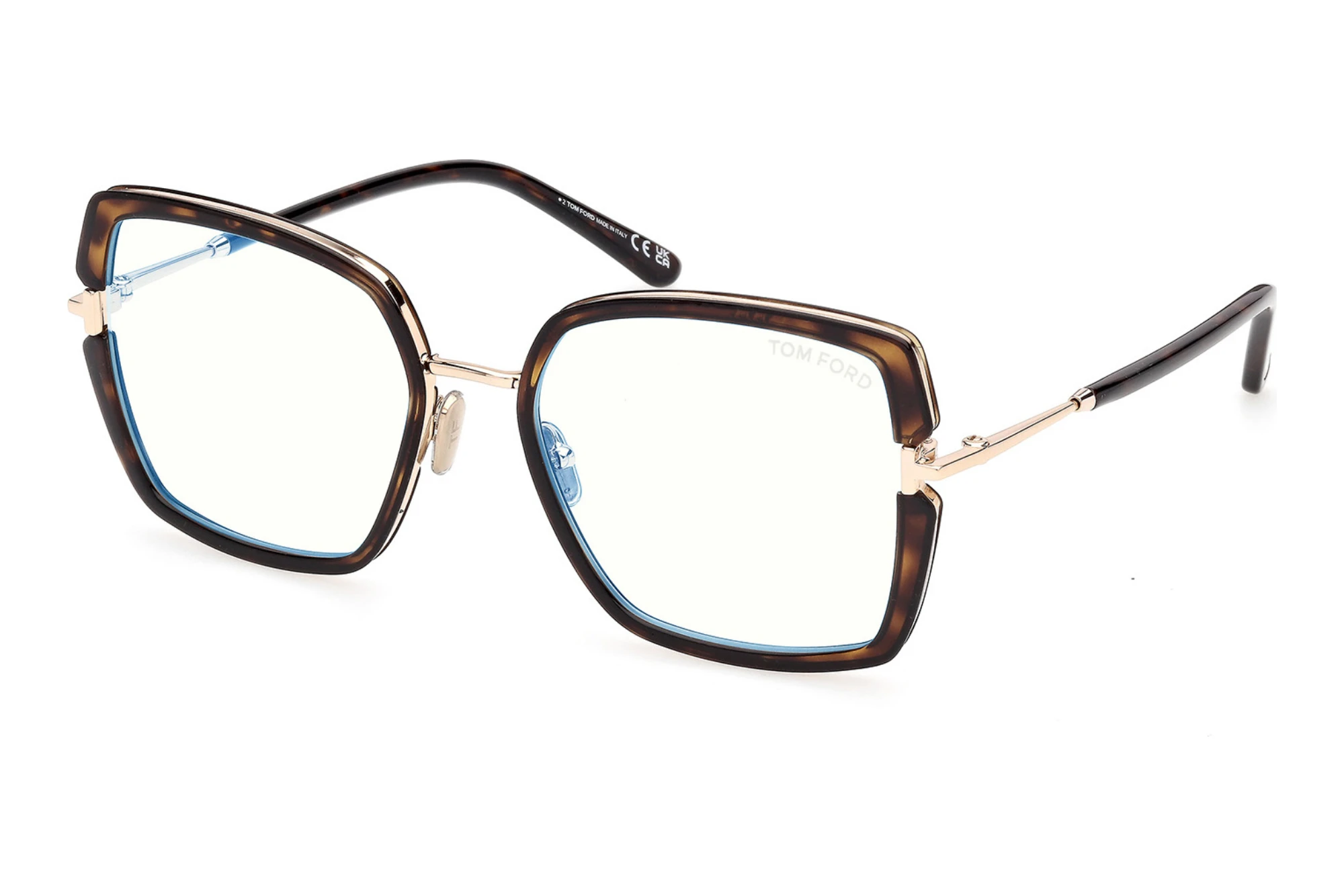 Tom Ford   FT5985-B 052 Dunkel Havanna