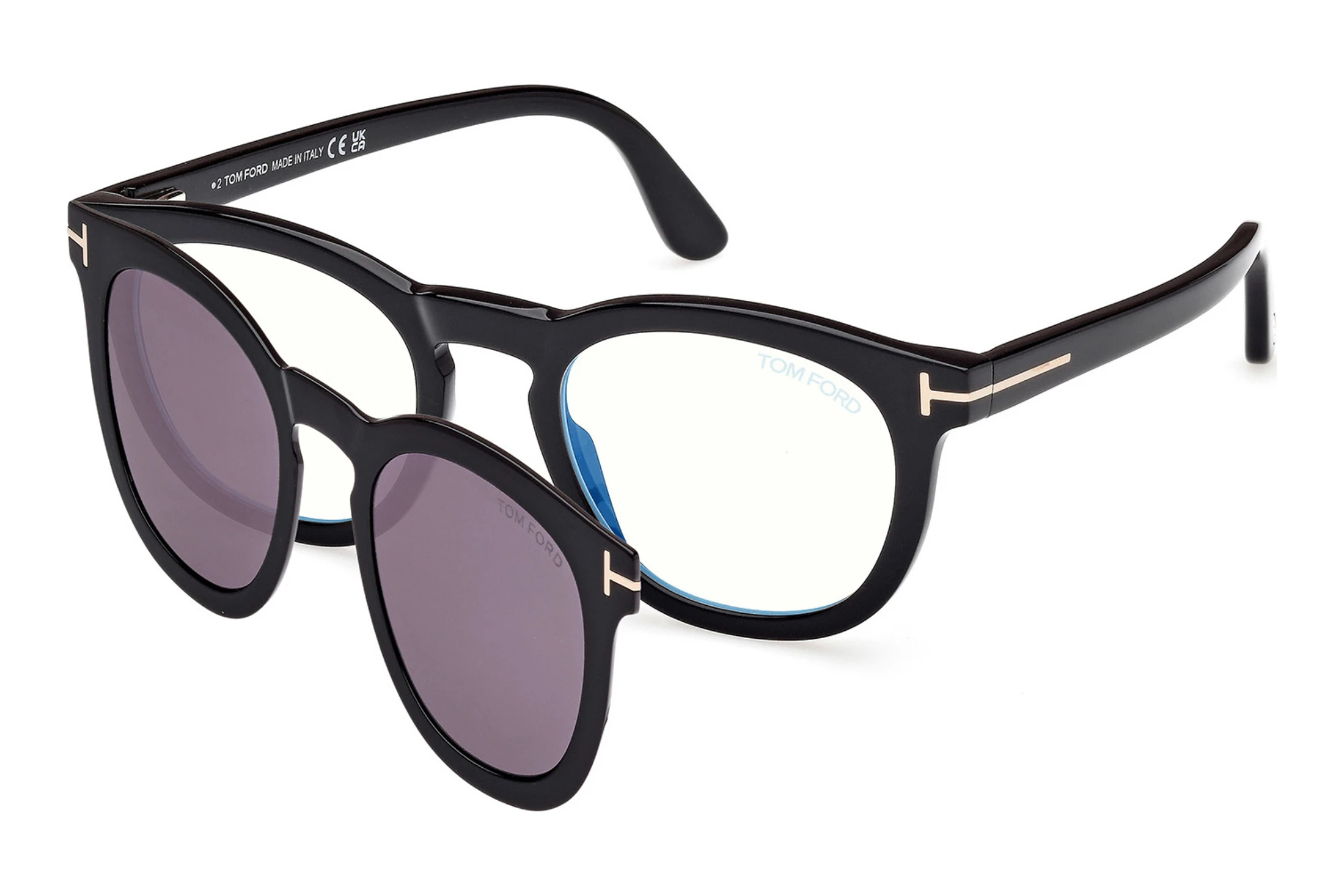 Tom Ford   FT5993-B 001 Glänzend Schwarz