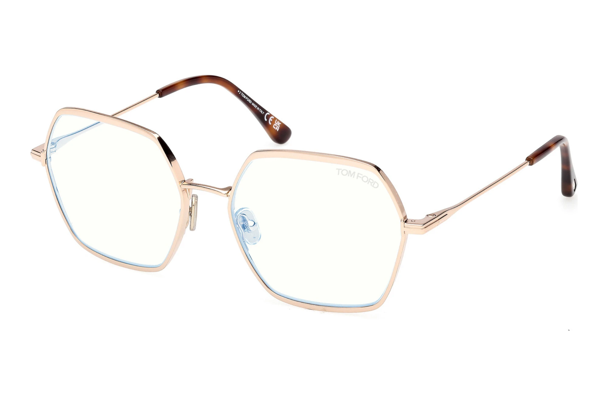 Tom Ford   FT6050-B 028 Glänzend Rose Gold