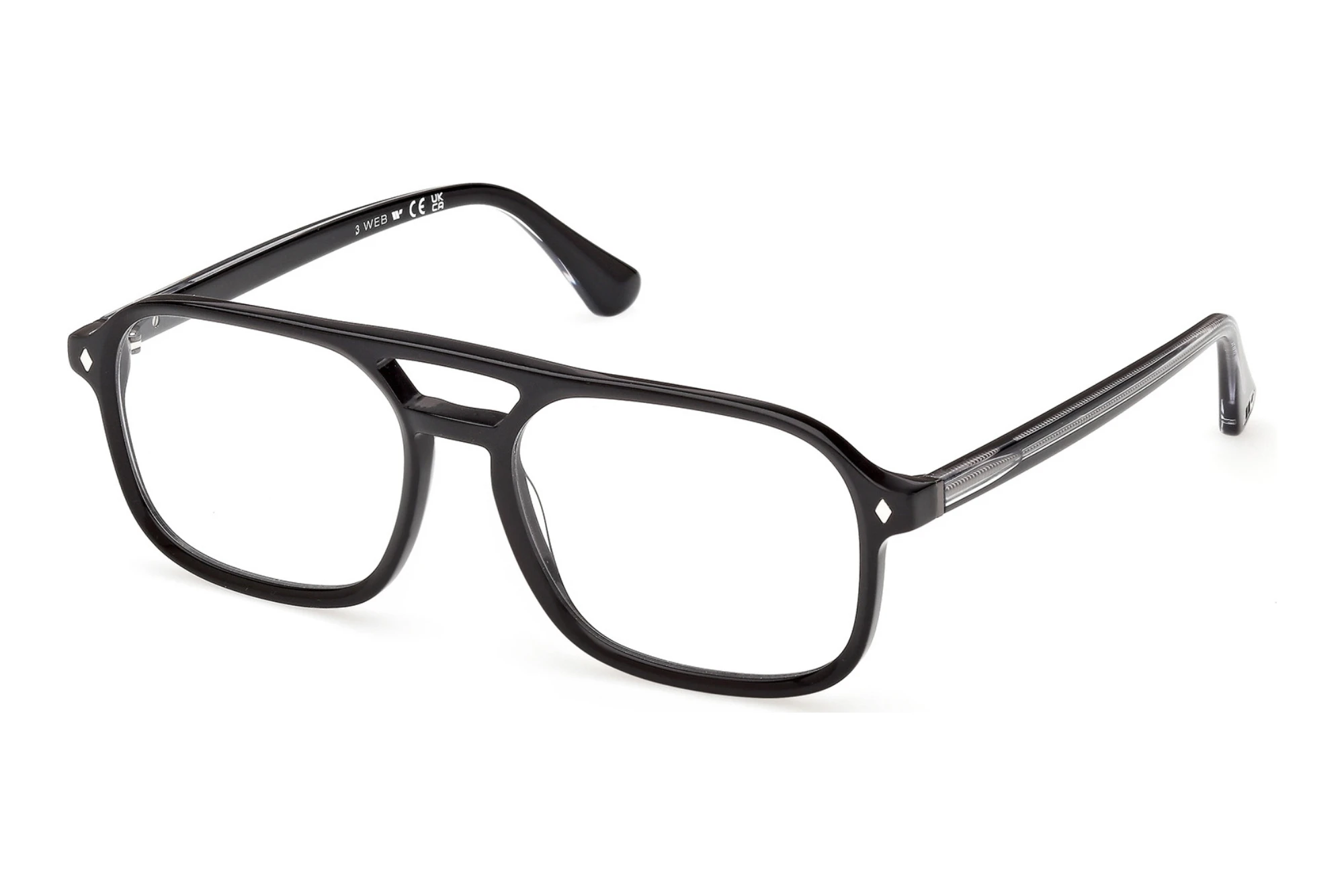 Web Eyewear   WE5473 005 Glänzend Schwarz