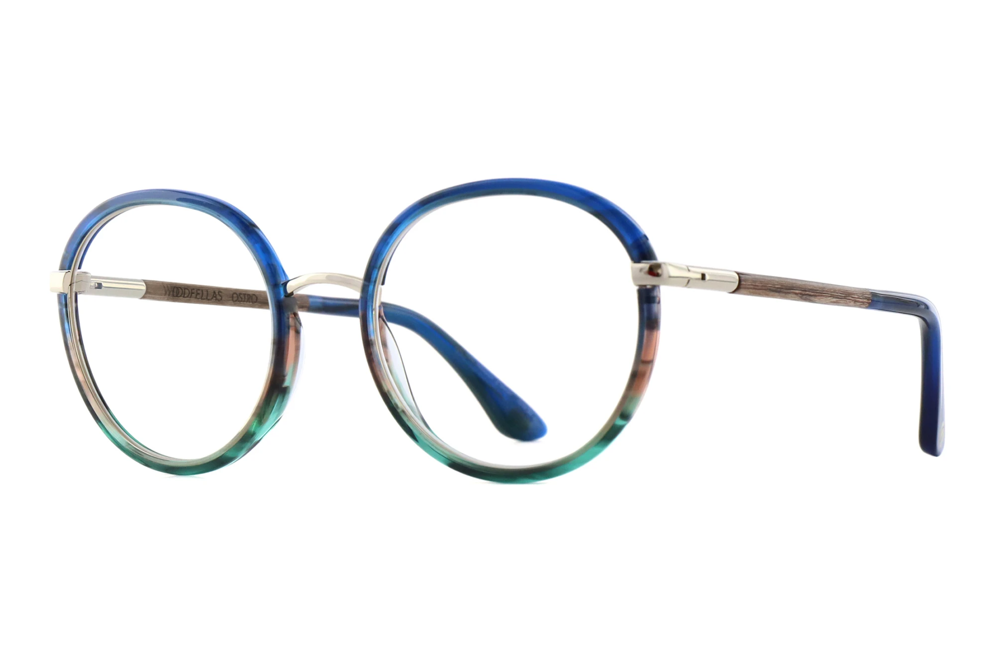 Wood Fellas   11130 walnut/blue/gold walnut/blue/gold