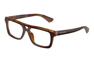 Dolce & Gabbana DG3431 3456 Top Brown/Pearl Gold & Brown