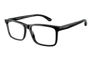 Emporio Armani EA3227 6051 Shiny Black/Top Crystal