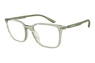 Emporio Armani EA3242U 6107 Shiny Transparent Green