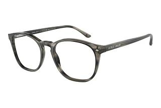 Giorgio Armani AR7074 5877 Bio Striped Grey Havana