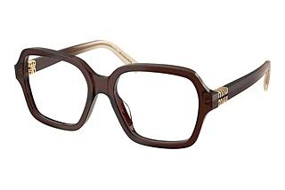 Miu Miu MU 03YV 23H1O1 Brown Transparent