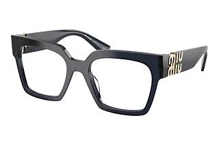 Miu Miu MU 04UV 08Q1O1 Blue Transparent