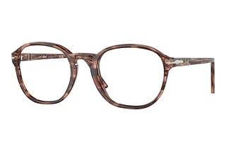Persol PO3343V 1209 Striped Bordeaux