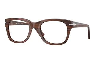 Persol PO3372V 1223 Striped Burgundy