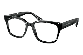 Prada PR A09V 15O1O1 Havana Black Transparent