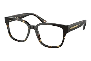 Prada PR A09V 16O1O1 Havana Black/Yellow