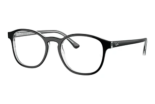 Ray-Ban RX5417 2034 Black On Transparent