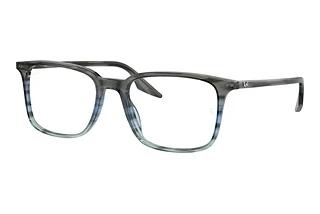 Ray-Ban RX5421 8254 Striped Grey & Blue