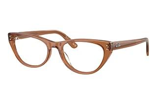 Ray-Ban RX5449D 8201 Transparent Brown