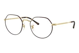 Ray-Ban RX6465 3188 Matte Havana On Matte Arista Gold
