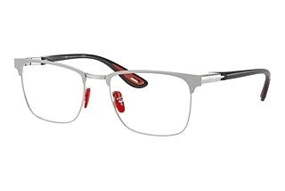 Ray-Ban RX6621M F131 Matte Silver On Silver