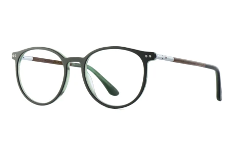 Brille Wood Fellas Point (11037 curled/green)