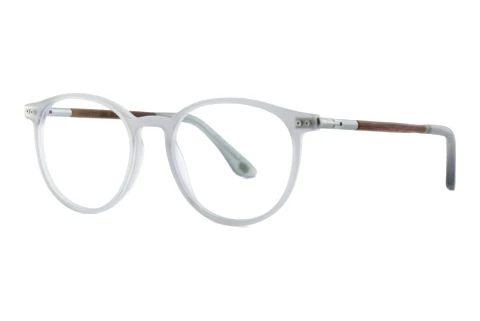 Brille Wood Fellas Point (11037 macassar/crystal grey)