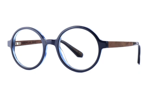 Brille Wood Fellas Oasis (11057 curled/blue)