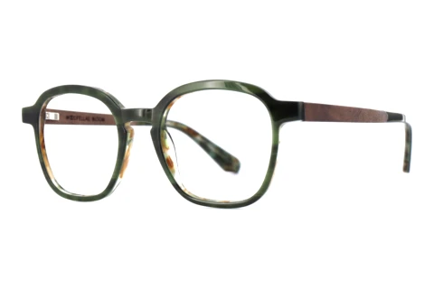 Brille Wood Fellas BLOOM (11084 curled/green)