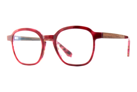 Brille Wood Fellas BLOOM (11084 macassar/burgundy)