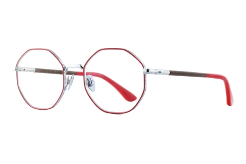 Brille Wood Fellas EASE (11087 curled/silver/red)