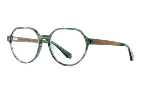 Brille Wood Fellas EDEN (11113 curled/green)