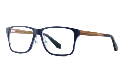 Brille Wood Fellas ERASE (11115 macassar/blue)