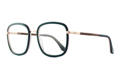 Brille Wood Fellas SERENO (11129 macassar/green/rose gold)